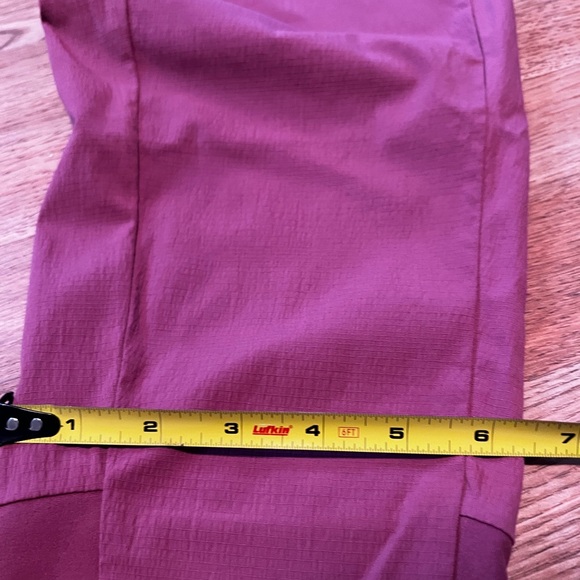 Athleta women’s Maroon Joggers size 12 - Picture 8 of 9